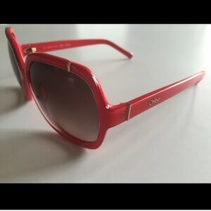 Coral Chloé sunglasses 139mm wide